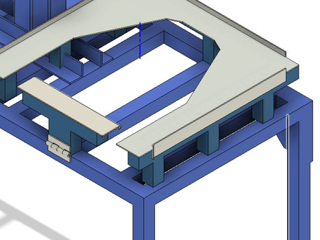 Glue press